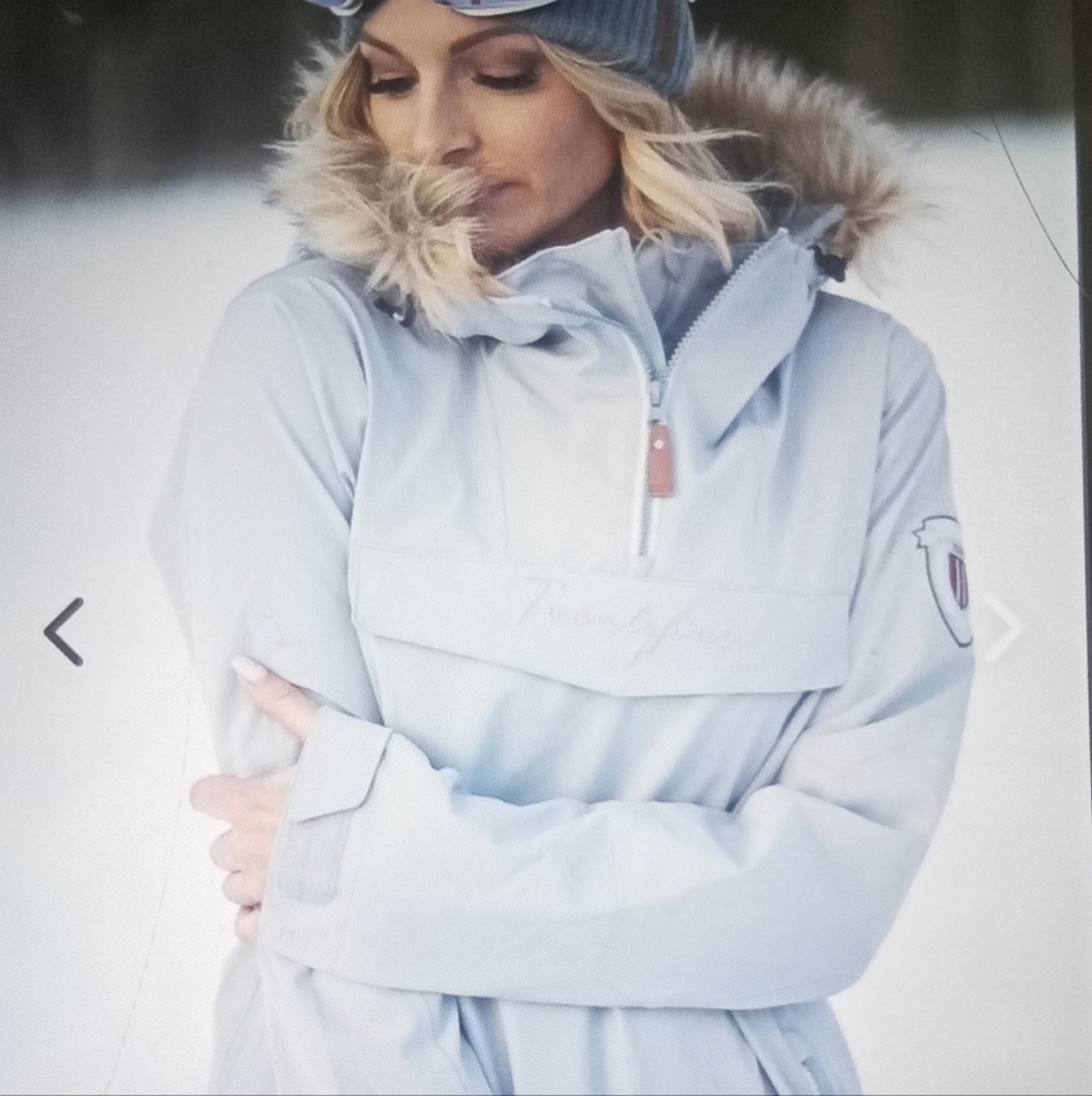 Twentyfour fine 2 lags anorak outdoor waterproof Swedish krona jacket women's L